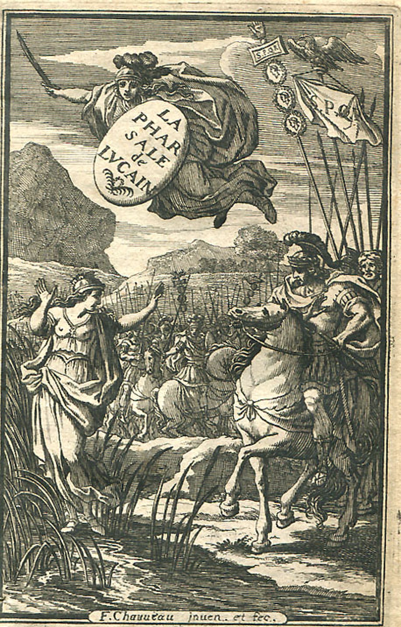 Lucan Pharsalia French Ed 1657